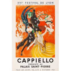 Affiche - Exposition à Lyon par Cappiello - 40x60 Giclée