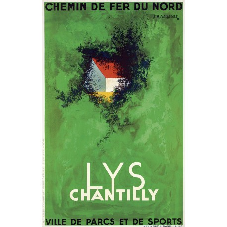 Affiche - Lys Chantilly Parcs et Sports - 40x60 Giclée