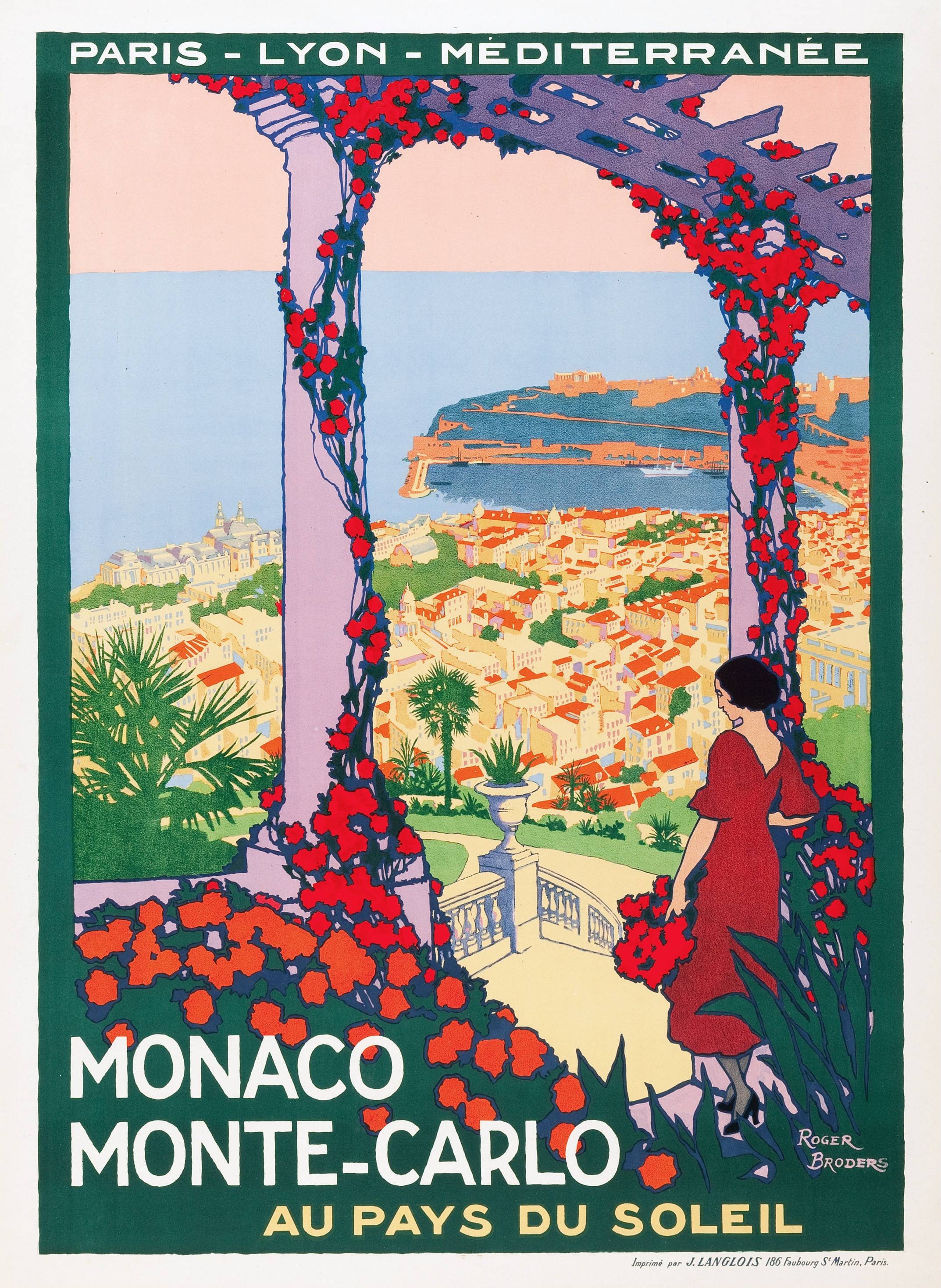 Affiche Monaco - Pignon sur Rue