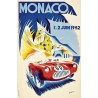 Affiche - Grand Prix de Monaco de 1952 - 40x60 Giclée