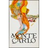 Affiche - Monte Carlo Grand Prix et Glamour - 40x60 Giclée