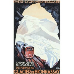 Affiche - Mont Blanc Glacier de Bionnassay - 40x60 Giclée