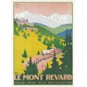 Affiche - Mont Revard Grand Hotel PLM - 40x60 Giclée