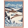 Affiche - Mont Revard Sports d'Hiver - 40x60 Giclée