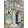 Affiche - Excursions Normandie Bretagne - 40x60 Giclée
