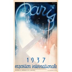 Affiche - Exposition Internationale de 1937 Paris - 40x60 Giclée