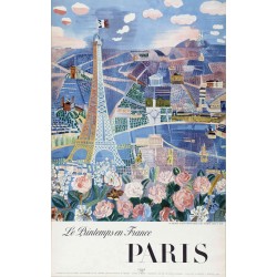 Affiche - Paris Le Printemps en France - 40x60 Giclée