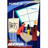 Affiche - Paris Vuele A Paris Iberia - 40x60 Giclée