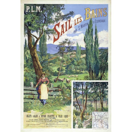 Affiche - Sail les Bains - 40x60 Giclée