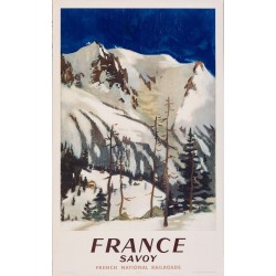 Affiche - Montagne de Savoie