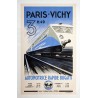 Affiche - Paris Vichy Bugatti - 40x60 Giclée