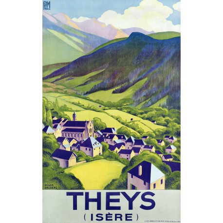 Affiche - Theys - 40x60 Giclée