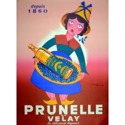 Affiche - Prunelle du Velay Delicieuse Liqueur - 40x60 Giclée