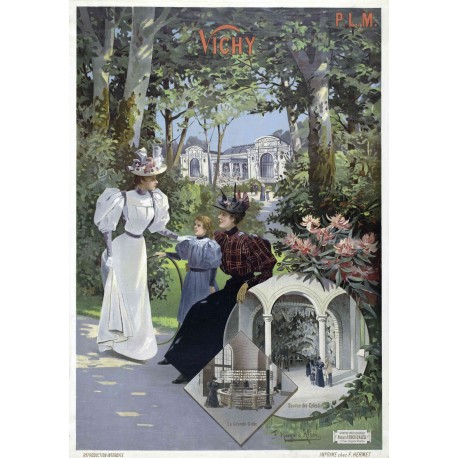 Affiche - Vichy Source des Celestins - 40x60 Giclée