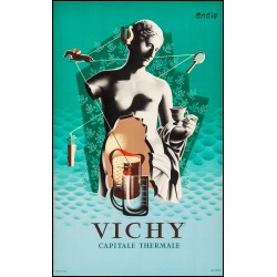 Affiche - Vichy Capitale Thermale - 40x60 Giclée