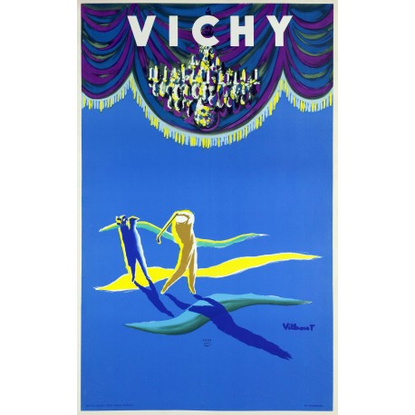 Affiche - Vichy Golf - 40x60 Giclée