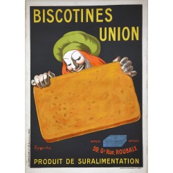 Aff. 112x153cm - Biscotines Union