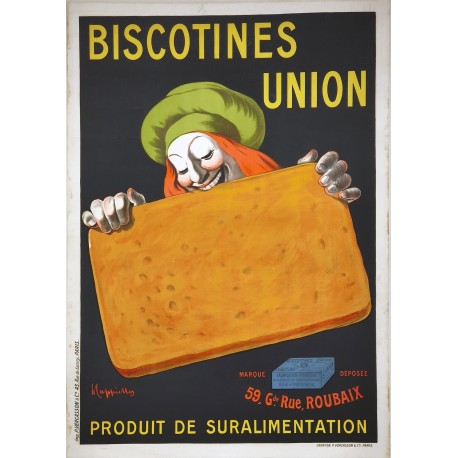 Aff. 112x153cm - Biscotines Union