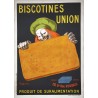 Aff. 112x153cm - Biscotines Union