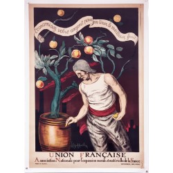 Aff. 86x122cm - Union Française Economisez votre argent