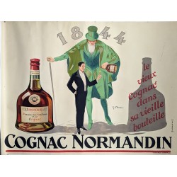 Aff. 150x200cm - Cognac Normandin Vert