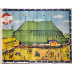 Aff. 148x220cm - Cirque Chapiteaux Ménagerie