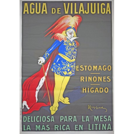 Aff. 100x140cm - Agua de Vilajuiga Estomago Rinones Higado