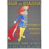 Aff. 100x140cm - Agua de Vilajuiga Estomago Rinones Higado