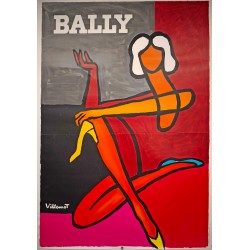 Aff. 113x155cm - Bally Femme Chaussures à Talons Jaune