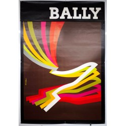 Aff. 116x173cm - Bally Chaussures Multicolores