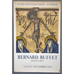 Aff. 56x78cm - Bernard Buffet Musée d'Unterlinden Ayez Pitié