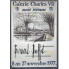 Aff. 56x80cm - Bernard Buffet Galerie Charles VII Poitiers