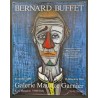Aff. 58x74cm - Bernard Buffet Galerie Maurice Garnier Clown
