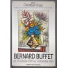 Aff. 54x78cm - Bernard Buffet Galerie Christian Dazy Bouquet de Fleurs
