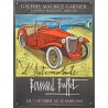 Aff. 50x68cm - Bernard Buffet Galerie Maurice Garnier L'Automobile