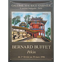 Aff. 56x78cm - Bernard Buffet Galerie Maurice Garnier Pékin A