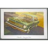 Aff. 80x53cm - Rambler American 1967 Voiture Verte