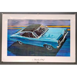 Aff. 80x53cm - Marlin 1967
