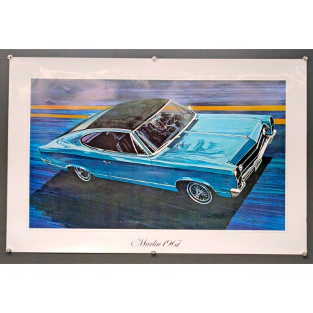 Aff. 80x53cm - Marlin 1967