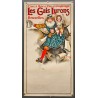 Aff. 40x74cm - Les Gais Lurons Bruxelles Cercle Royal Philanthropique