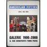 Aff. 44x62cm - American Fifties Bibelots Galerie 1900 2000