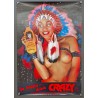 Aff. 42x62cm - Crazy Horse Be Happy Drink Crazy