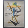 Aff. 47x63cm - Musée du Cognac Outils du Cognac