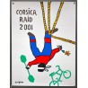 Aff. 46x60cm - Corsica Raid 2001