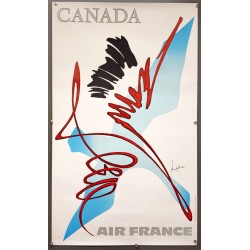 Aff. 60x100cm - Air France Canada