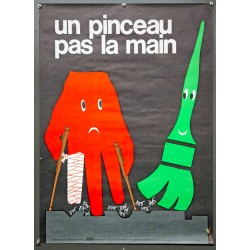 Aff. 80x60cm - Pas d'Outil dans la Poche Sécurité Sociale au Service de la Prévention