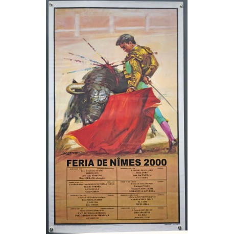 Aff. 53x97cm - Feria de Nimes 2000