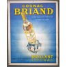 Aff. 76x100cm - Cognac Brilland Brillant Cognac Etat A-