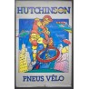Aff. 78x120cm - Hutchinson Pneus Vélo BMX dans l'espace