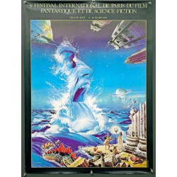 Aff. 62x84cm - 8e Festival International du Film Fantastique et de Science Fiction Grand Rex 1979